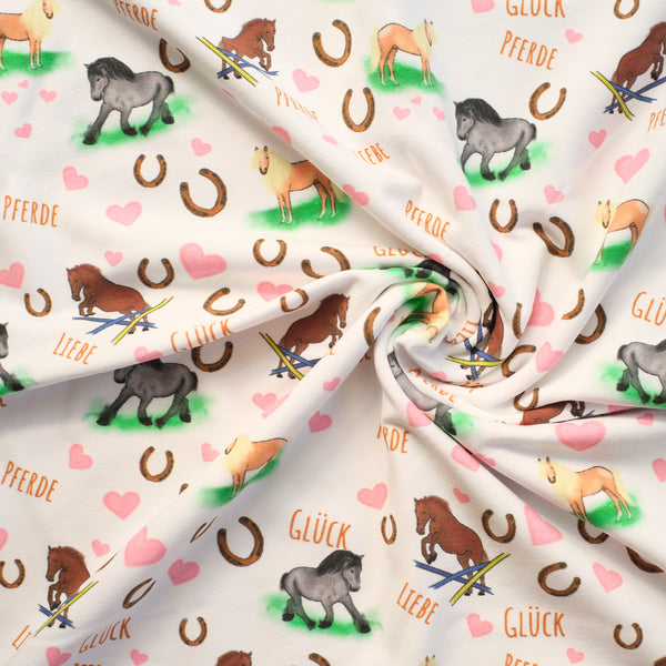 Pferdeliebe French Terry 250g